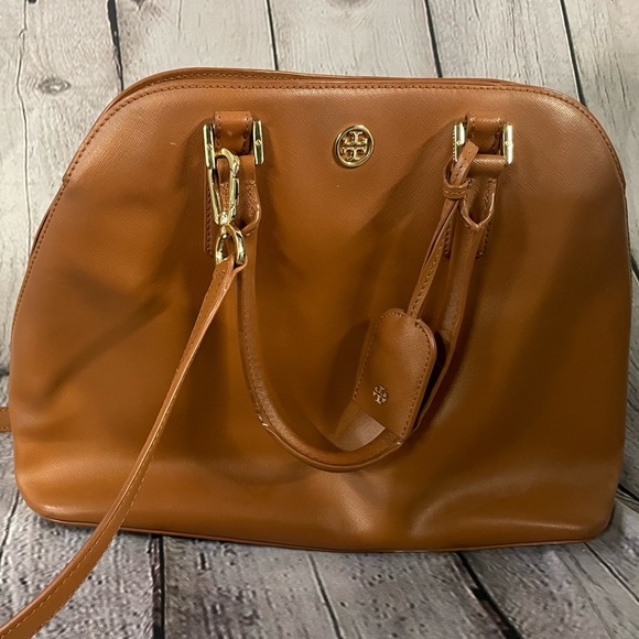 Tory Burch Brown Leather Handbag - Picture 3 of 7